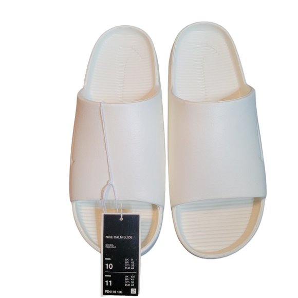 Nike Calm Unisex Slides SAIL/ White Slides New In Box SIZE 7 main image 7